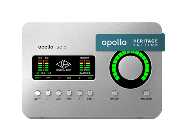 Apollo Solo USB Heritage Edition | Universal Audio 