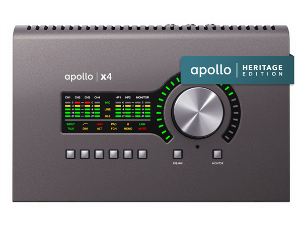 Apollo x4 Heritage Edition | Universal Audio 