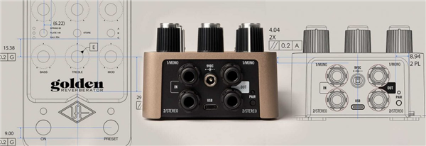 UAFX Golden Reverberator | Universal Audio 