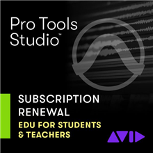 Pro Tools Studio 1-Year Subscription Renewal - EDU | Avid 