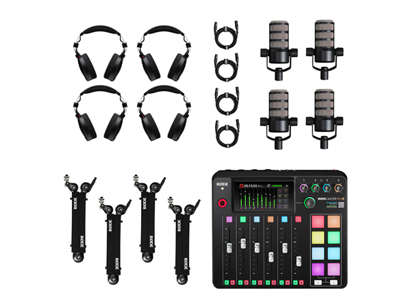 Four-person podcasting bundle | RØDE 