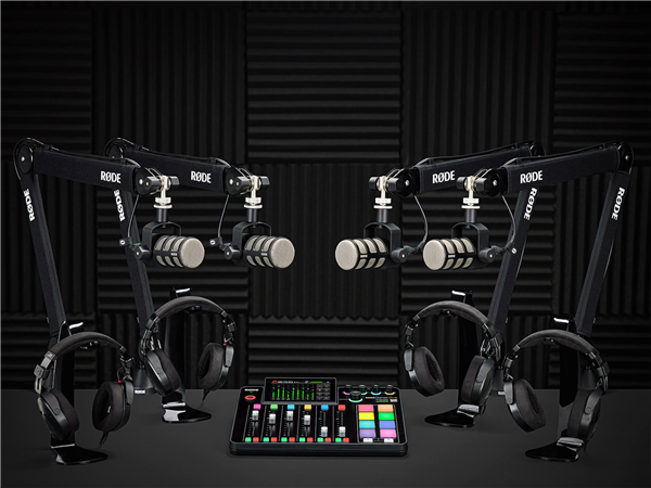 Four-person podcasting bundle | RØDE 