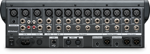 StudioLive 16.0.2 USB | PreSonus 