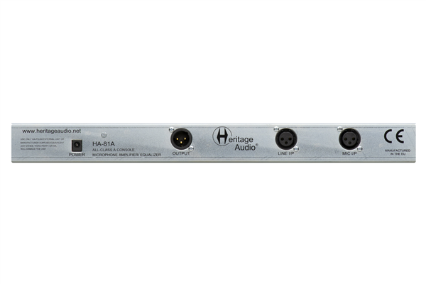 HA-81A Elite | Heritage Audio 