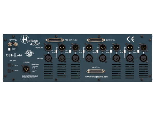 OST-8 ADAT | Heritage Audio 