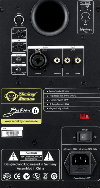 Baboon 6 Black | Monkey Banana 