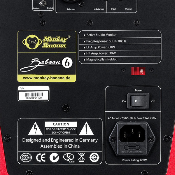 Baboon 6 Red | Monkey Banana 