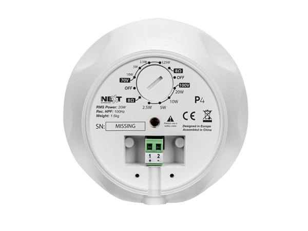 P4, White | NEXT Audio 