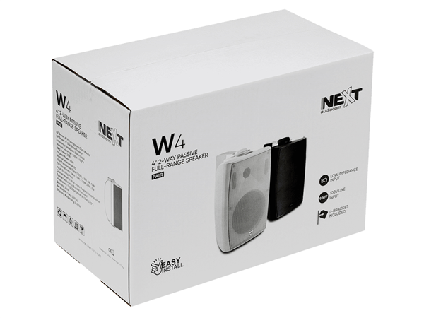 W4, Black (Pair) | NEXT Audio 