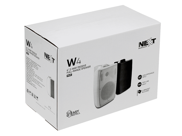 W4, White (Pair) | NEXT Audio 
