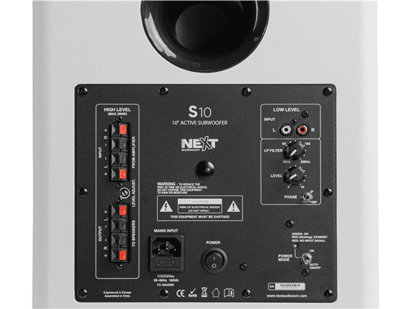 S 10, White | NEXT Audio 
