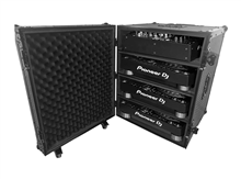 Ultimate Flight Case for 4 CDJ/MIXER Black Plus  | UDG Gear 