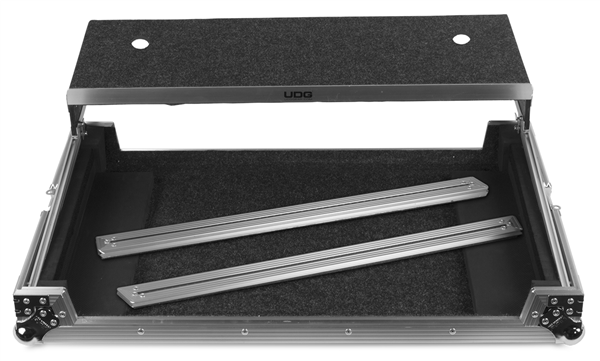 Ultimate Flight Case Multi Format XXL Silver Plus (Laptop Shelf) | UDG Gear 