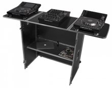 Ultimate Fold Out DJ Table Silver MK2 Plus (Wheels) | UDG Gear 