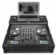 Ultimate Flight Case NI Kontrol S4 MK3 Black Plus (Laptop shelf) | UDG Gear 