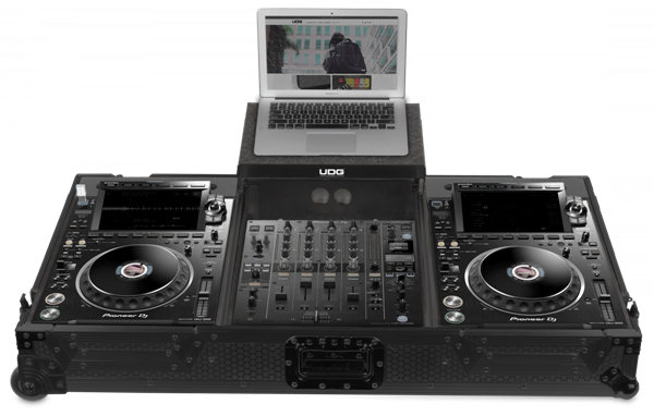 Ultimate Flight Case Pioneer CDJ-3000/900NXS2 Blk Plus (L&W) | UDG Gear 