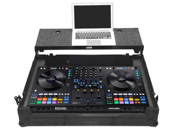 Ultimate Flight Case Rane Four Blk Plus (L&W) | UDG Gear 
