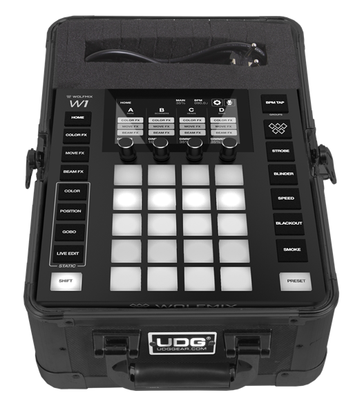 Ultimate Pick Foam Flight Case Wolfmix W1 Black | UDG Gear 