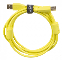 Ultimate Audio Cable USB 2.0 A-B Yellow Straight 1m | UDG Gear 