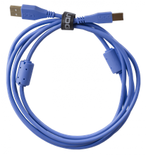 Ultimate Audio Cable USB 2.0 A-B Blue Straight 1m | UDG Gear 