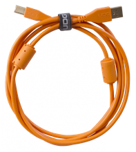 Ultimate Audio Cable USB 2.0 A-B Orange Straight 1m | UDG Gear 
