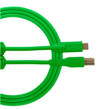 Ultimate Audio Cable USB 2.0 C-B Green Straight 1,5m | UDG Gear 