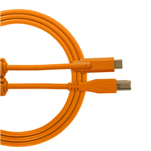 Ultimate Audio Cable USB 2.0 C-B Orange Straight 1,5m | UDG Gear 