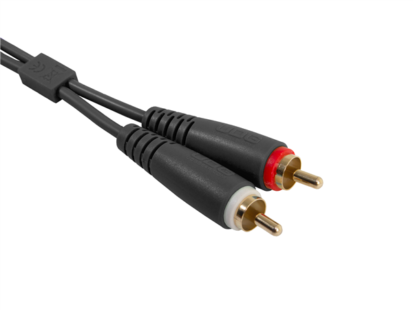 Ultimate Audio Cable Set RCA - RCA Black Straight 3m | UDG Gear 