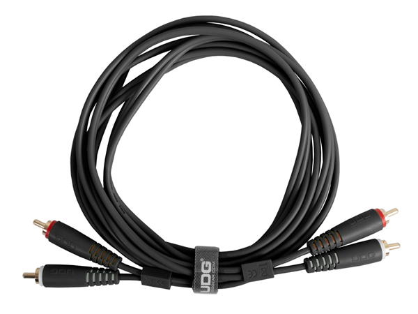 Ultimate Audio Cable Set RCA - RCA Black Straight 3m | UDG Gear 