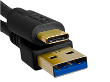 Ultimate Audio Cable USB 3.0 C-A Black Straight 1,5m | UDG Gear 