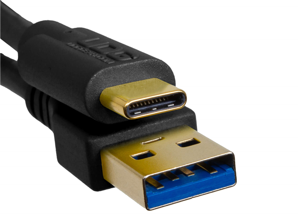 Ultimate Audio Cable USB 3.0 C-A Black Straight 1,5m | UDG Gear 
