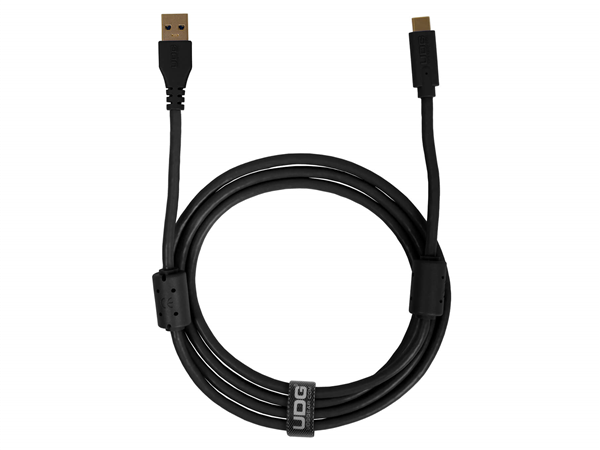 Ultimate Audio Cable USB 3.0 C-A Black Straight 1,5m | UDG Gear 