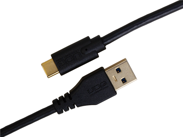 Ultimate Audio Cable USB 3.0 C-A Black Straight 1,5m | UDG Gear 