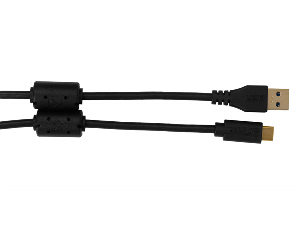 Ultimate Audio Cable USB 3.0 C-A Black Straight 1,5m | UDG Gear 