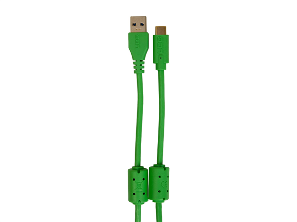 Ultimate Audio Cable USB 3.0 C-A Green Straight 1,5m | UDG Gear 