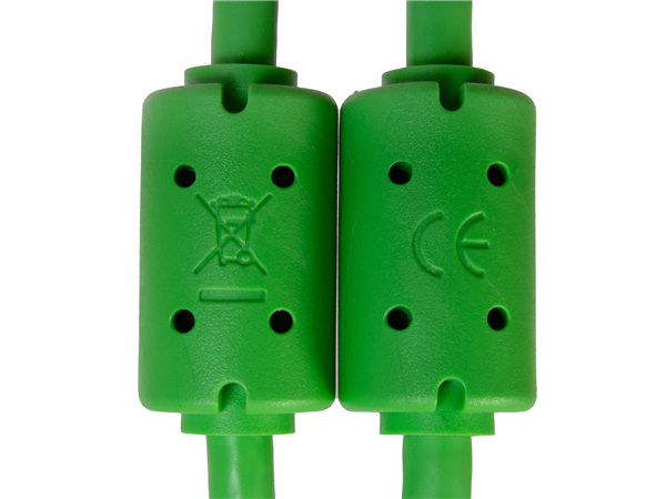 Ultimate Audio Cable USB 3.0 C-A Green Straight 1,5m | UDG Gear 