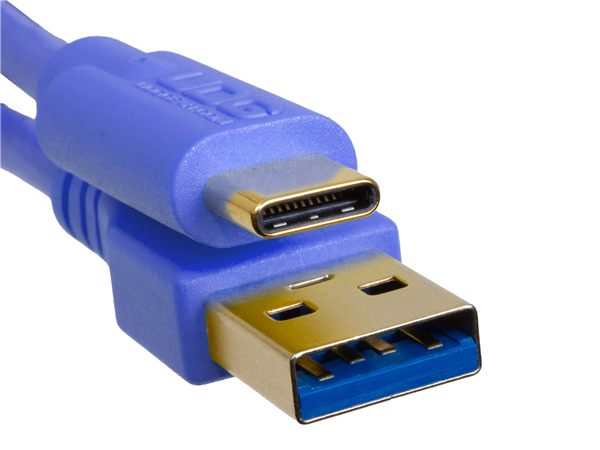 Ultimate Audio Cable USB 3.0 C-A Blue Straight 1,5m | UDG Gear 