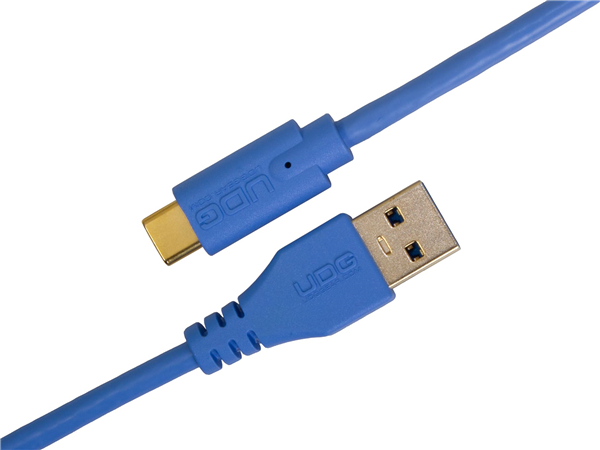 Ultimate Audio Cable USB 3.0 C-A Blue Straight 1,5m | UDG Gear 