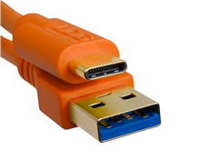 Ultimate Audio Cable USB 3.0 C-A Orange Straight 1,5m | UDG Gear 