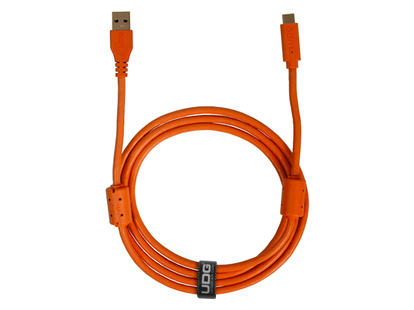 Ultimate Audio Cable USB 3.0 C-A Orange Straight 1,5m | UDG Gear 
