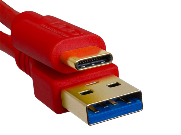 Ultimate Audio Cable USB 3.0 C-A Red Straight 1,5m | UDG Gear 