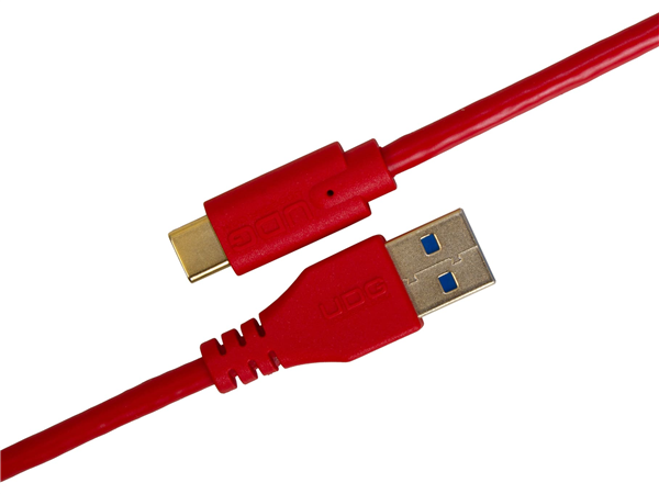 Ultimate Audio Cable USB 3.0 C-A Red Straight 1,5m | UDG Gear 