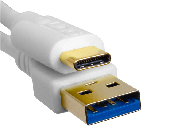 Ultimate Audio Cable USB 3.0 C-A White Straight 1,5m | UDG Gear 