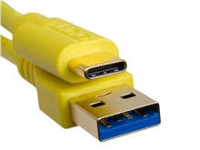 Ultimate Audio Cable USB 3.0 C-A Yellow Straight 1,5m | UDG Gear 