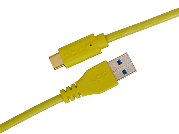 Ultimate Audio Cable USB 3.0 C-A Yellow Straight 1,5m | UDG Gear 