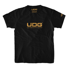 T-Shirt Logo Black/ Gold L | UDG Gear 