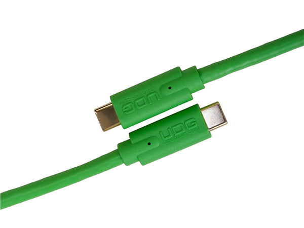 Ultimate Audio Cable USB 3.2 C-C Green Straight 1,5m | UDG Gear 