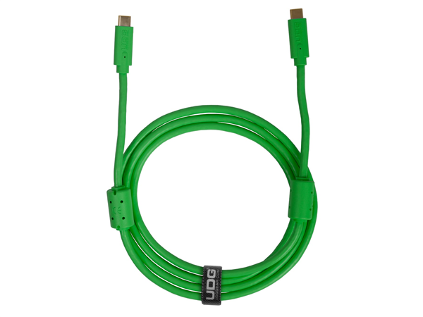 Ultimate Audio Cable USB 3.2 C-C Green Straight 1,5m | UDG Gear 