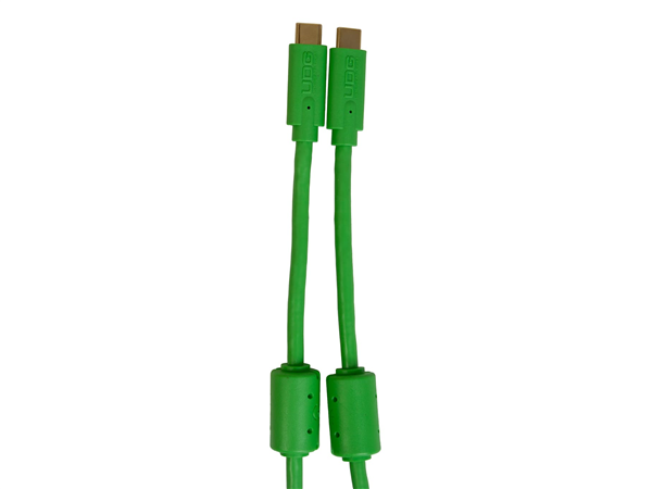 Ultimate Audio Cable USB 3.2 C-C Green Straight 1,5m | UDG Gear 