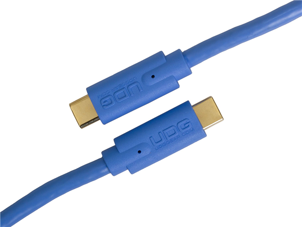 Ultimate Audio Cable USB 3.2 C-C Blue Straight 1,5m | UDG Gear 